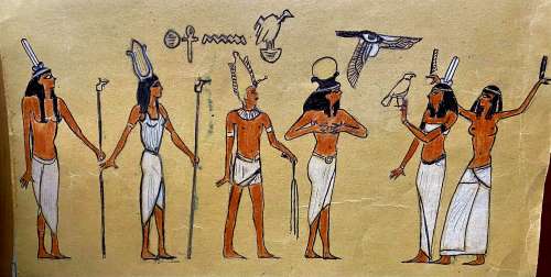 Disegno 2. Papiri egizi