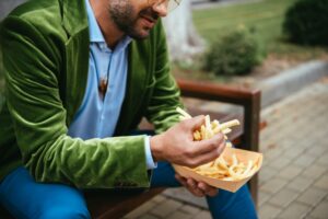 Dieta occidentale, cibo fritto e depressione.
