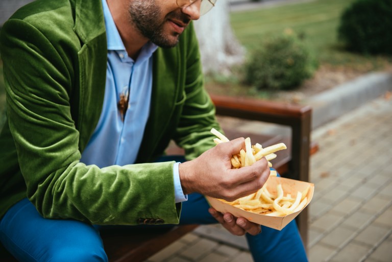Dieta occidentale, cibo fritto e depressione.
