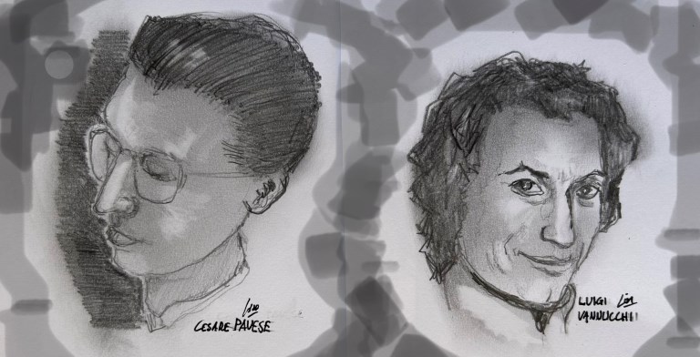 Il male oscuro di C. Pavese e L. Vannucchi, disegni di Gianluca Lisa, 2026.